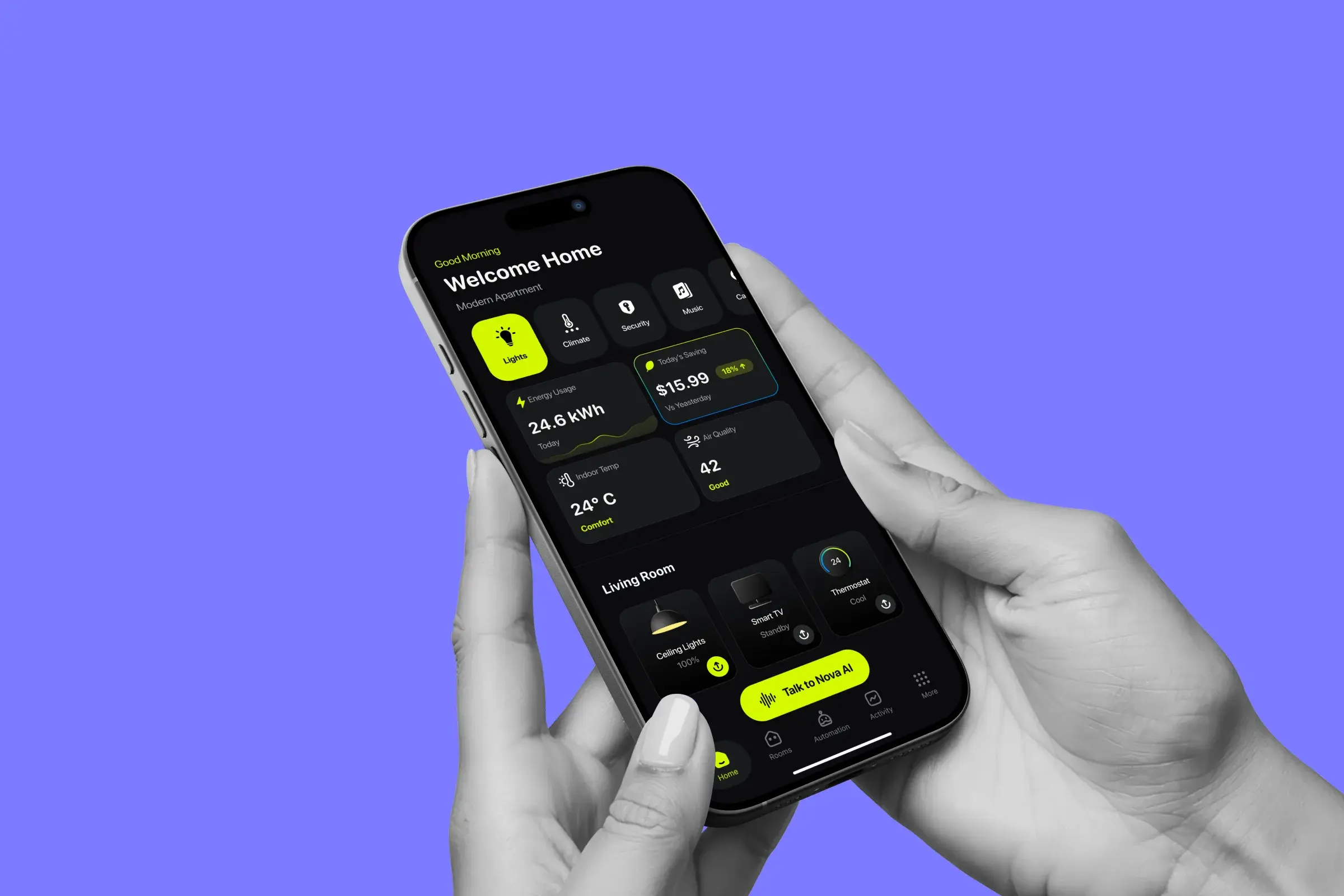 Smart Home App project cover
